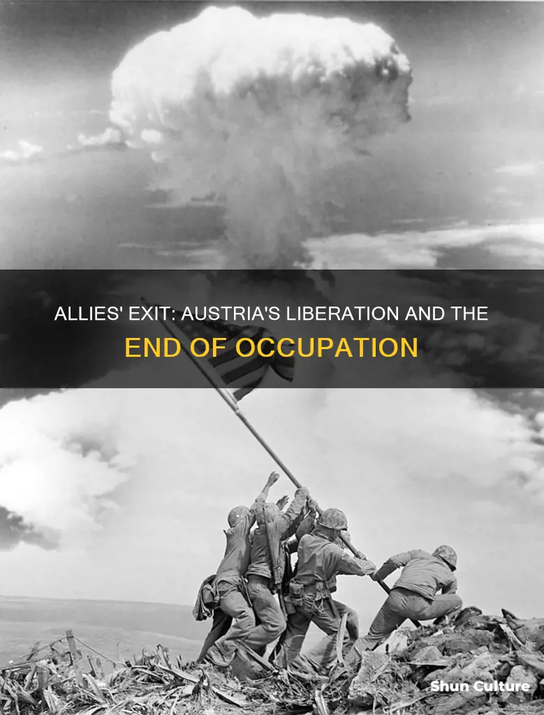 when did the allied powers leave austria