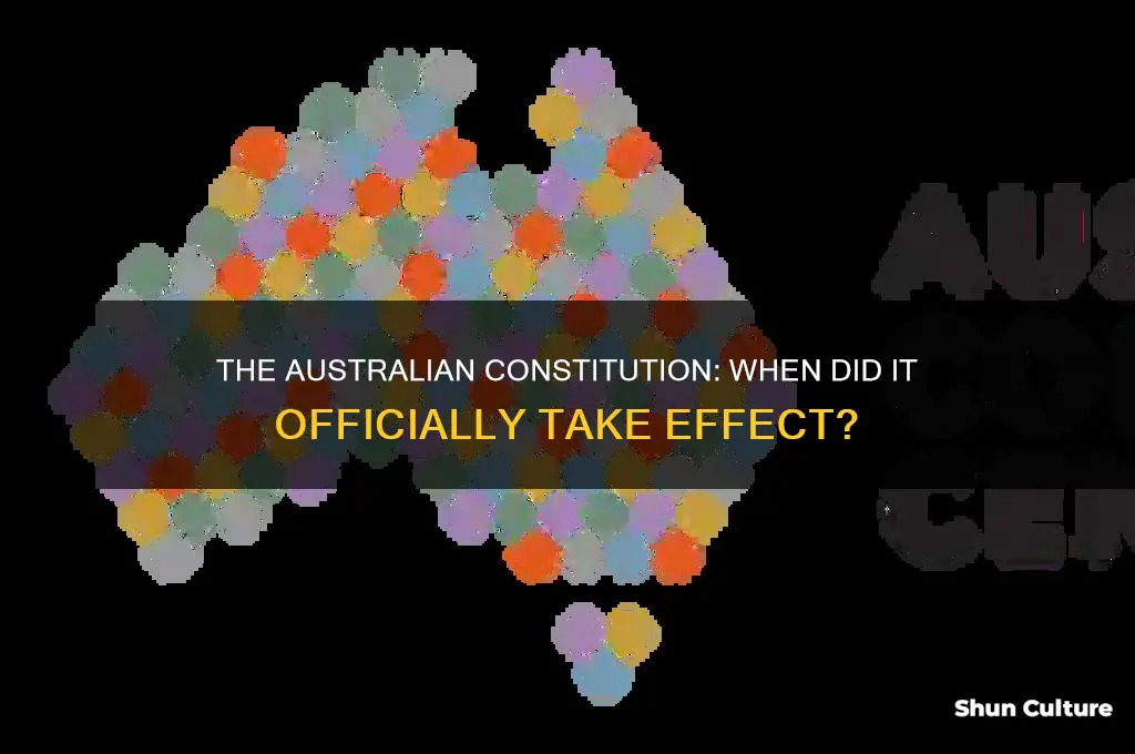 when did the australian constitution go into effect