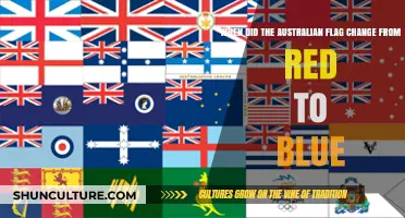 The Evolution of Australia's Flag: Red to Blue