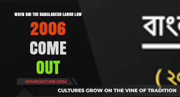 Bangladesh Labor Law 2006: A Look at Its Enactment Date