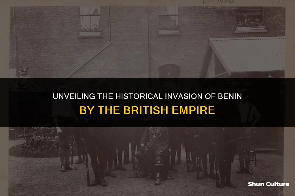 when did the british invade benin