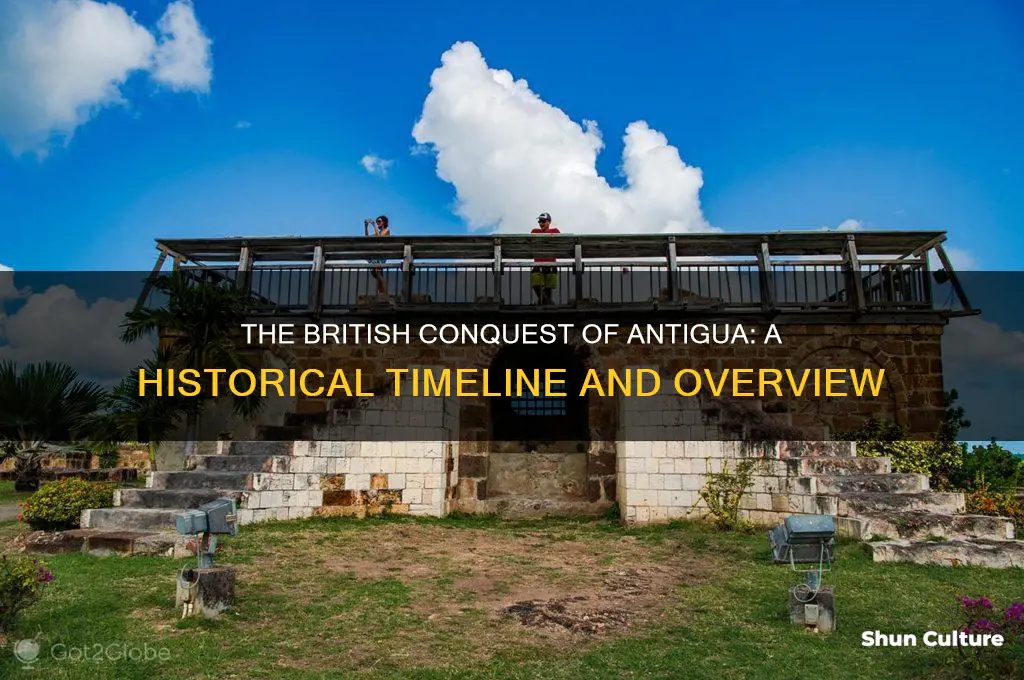 when did the britush take over antigua
