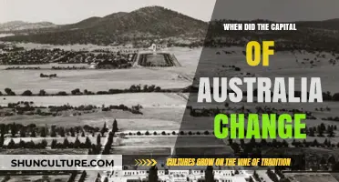 The Evolution of Australia's Capital: A Historical Shift