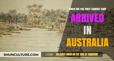 The Arrival of Australia's First Convict Ship: A Historical Overview