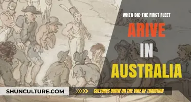 The First Fleet's Arrival in Australia: A Historical Overview