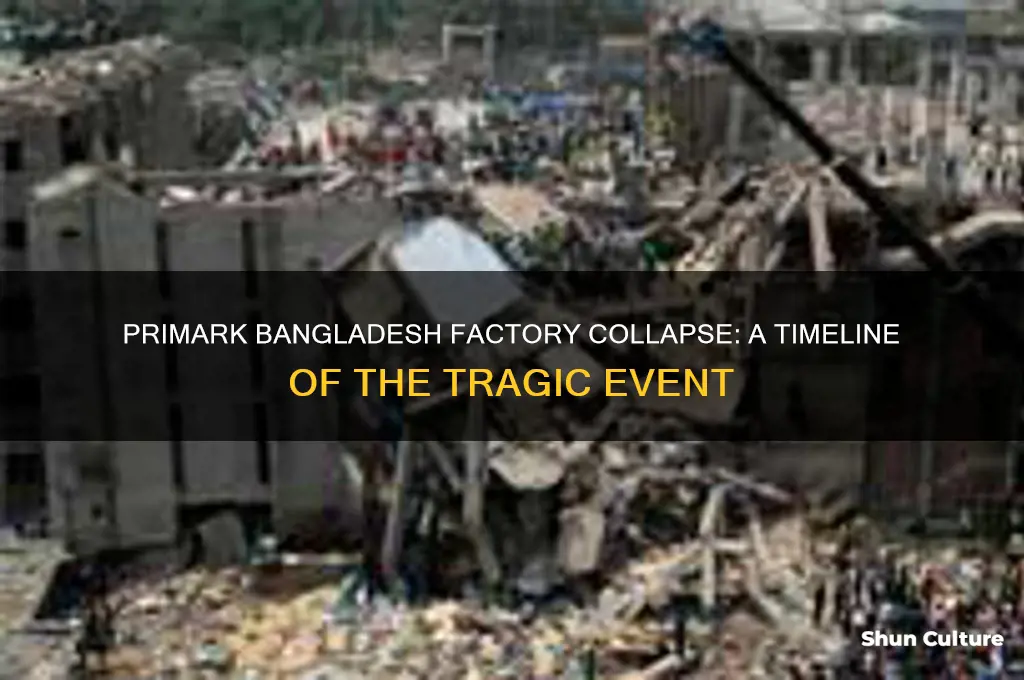 when did the primark factory collapse in bangladesh