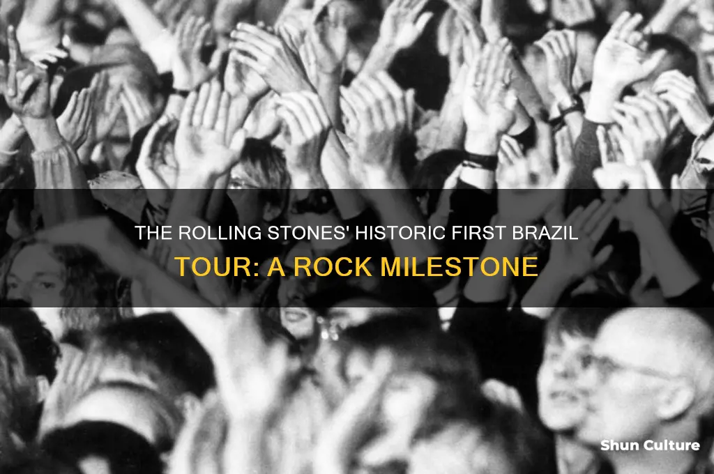 when did the rolling stones go to brazil first time