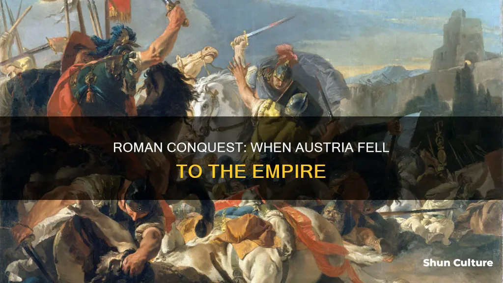 when did the romans invade austria