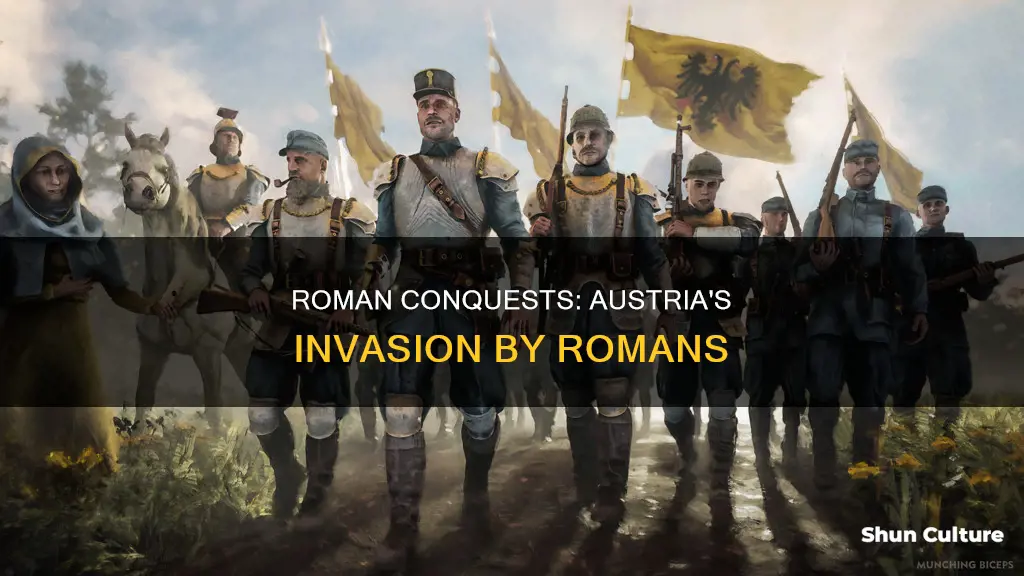 when did the romans invade austria