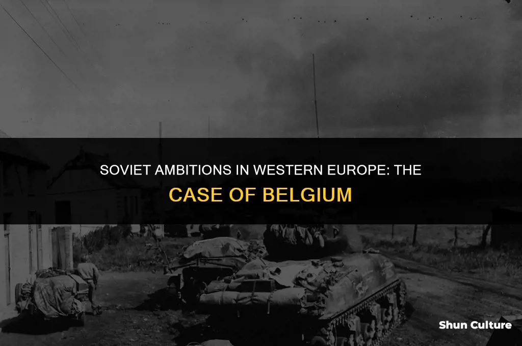 when did the soviet union try to take west belgium