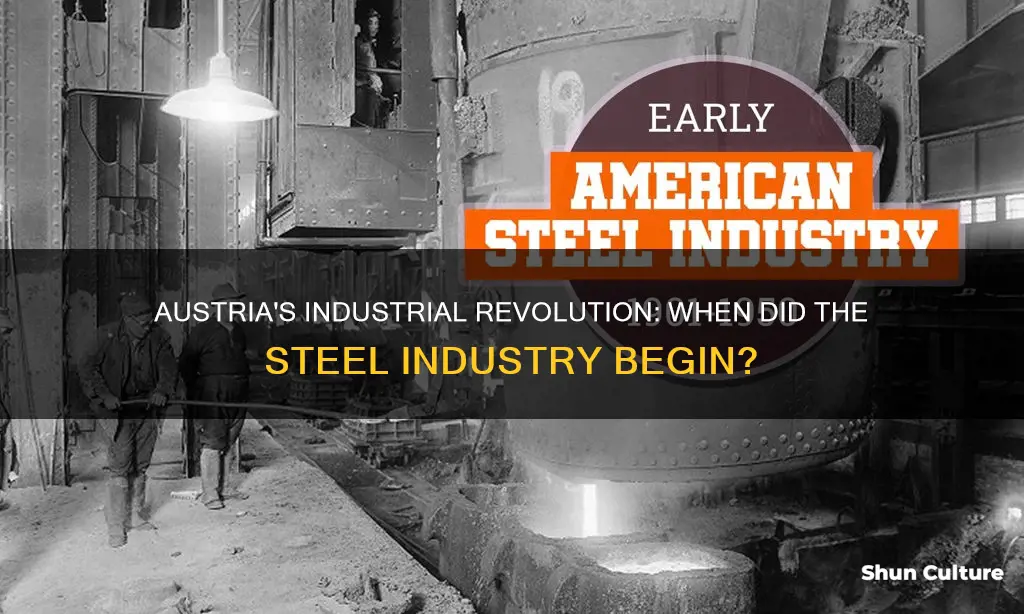 when did the steel industry began in austria