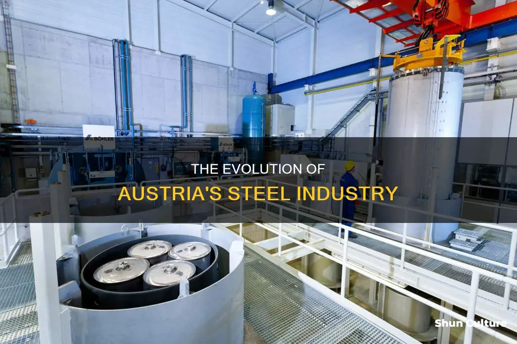 when did the steel industry began in austria