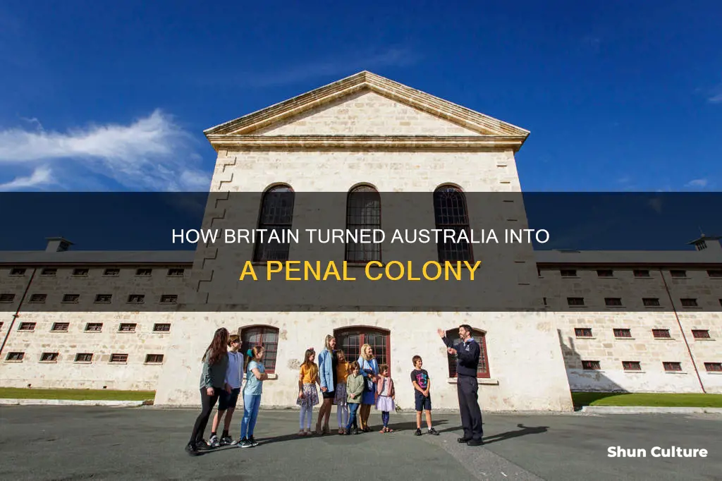 when did the uk make australia a prison