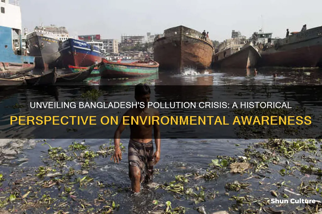 when did they figure out bangladesh was polluted