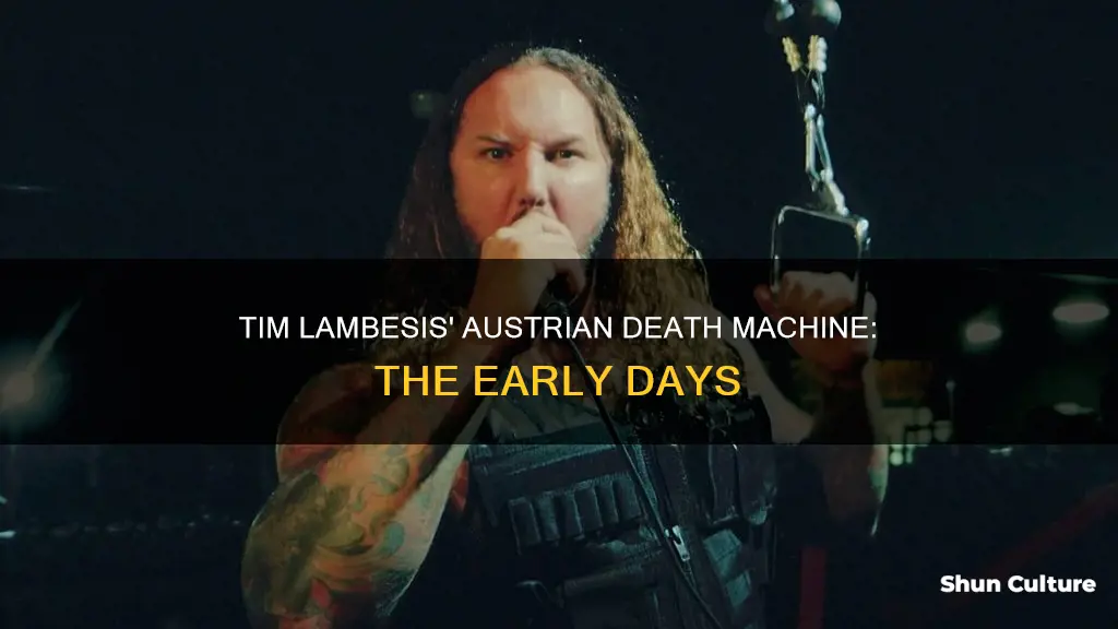 when did tim lambesis start austrian death machine