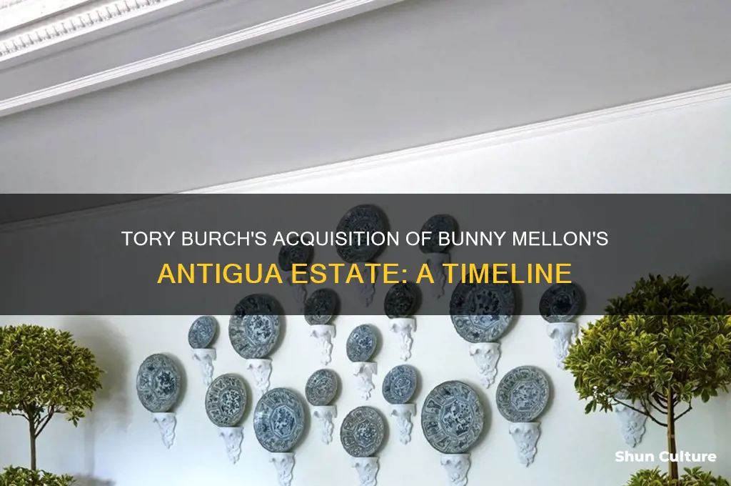 when did tory burch purchase bunny mellon