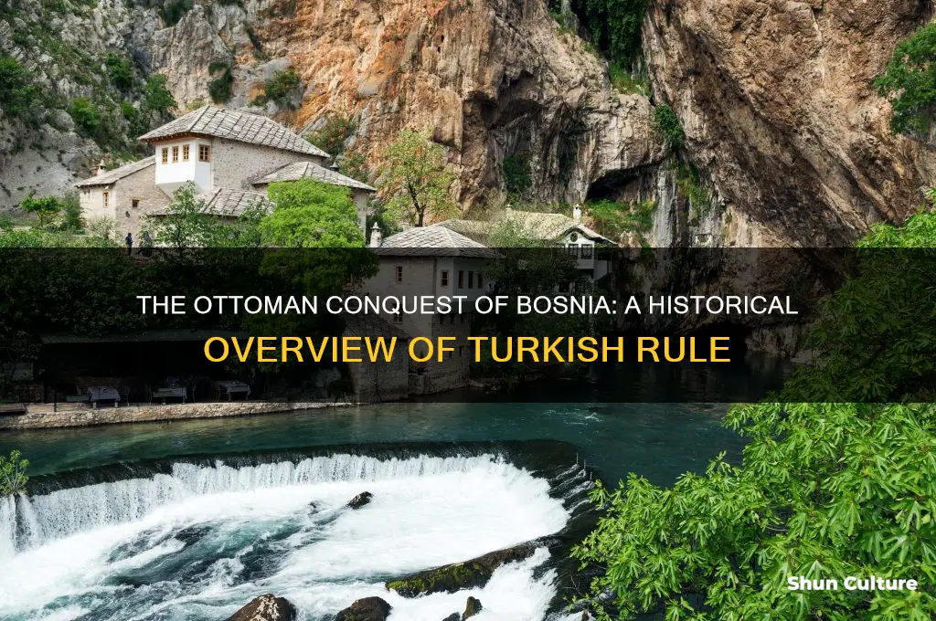 when did turks conquer bosnia