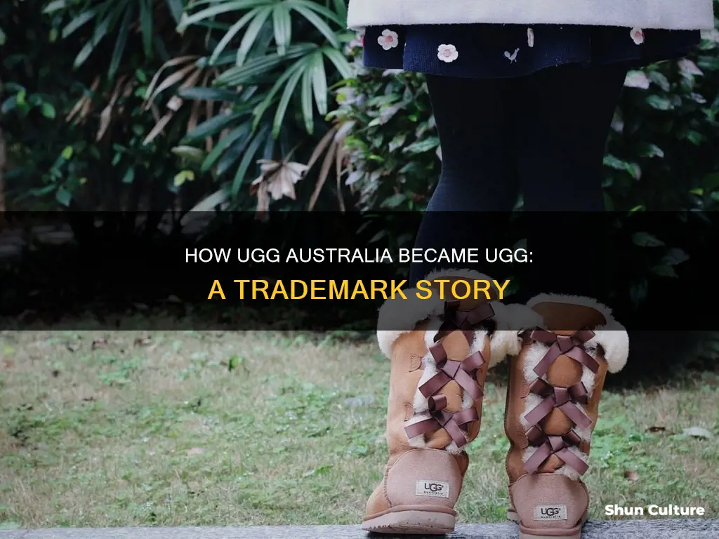 when did ugg australia change to ugg