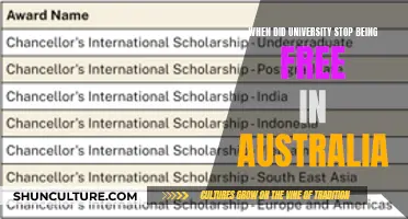 The End of Free University Education in Australia