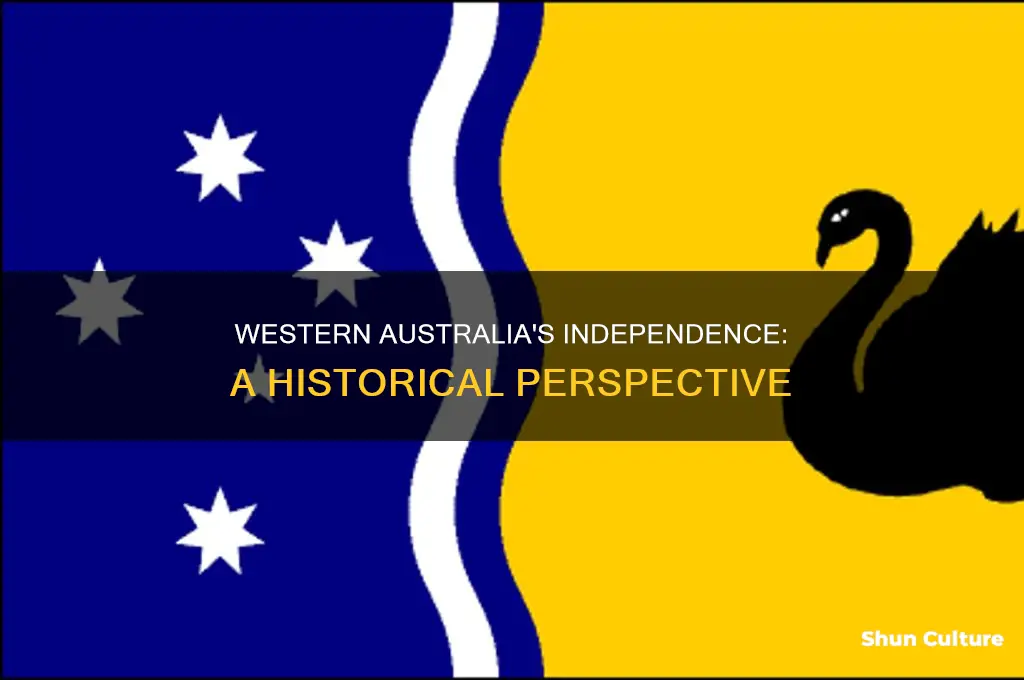 when did western australia gain independence