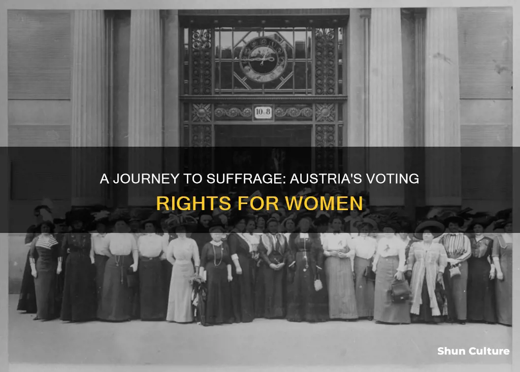 when did women gain voting right in austria