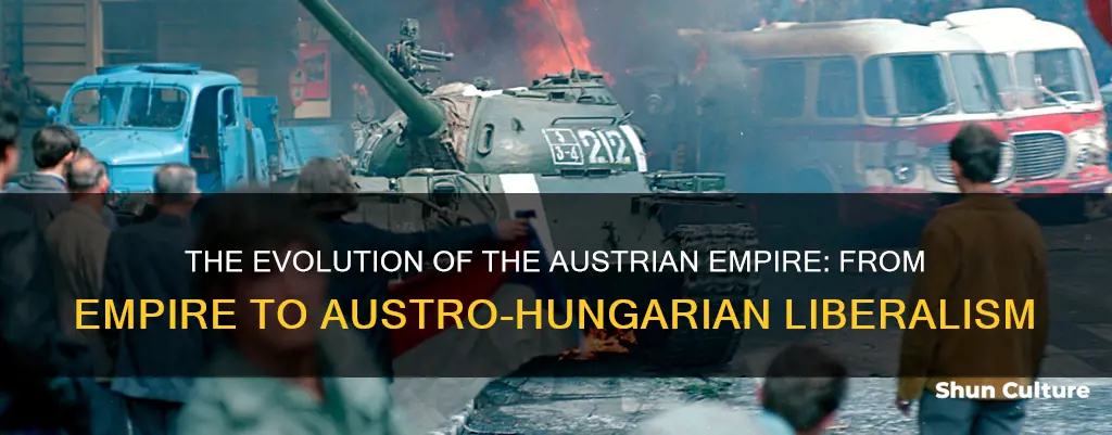 when didthe austrian empire becomes the more liberal austro-hungarian empire