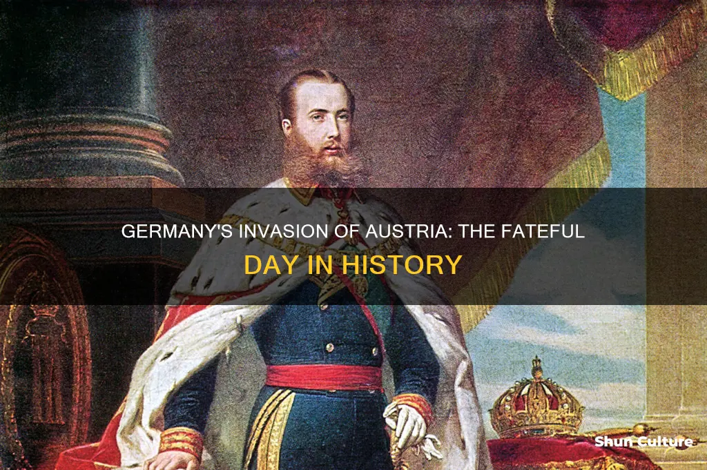 when diod germany invade austria