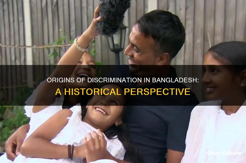 when discrimination was staeted in bangladesh