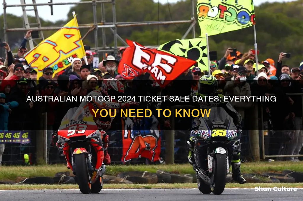 when do australian motogp tickets go on sale