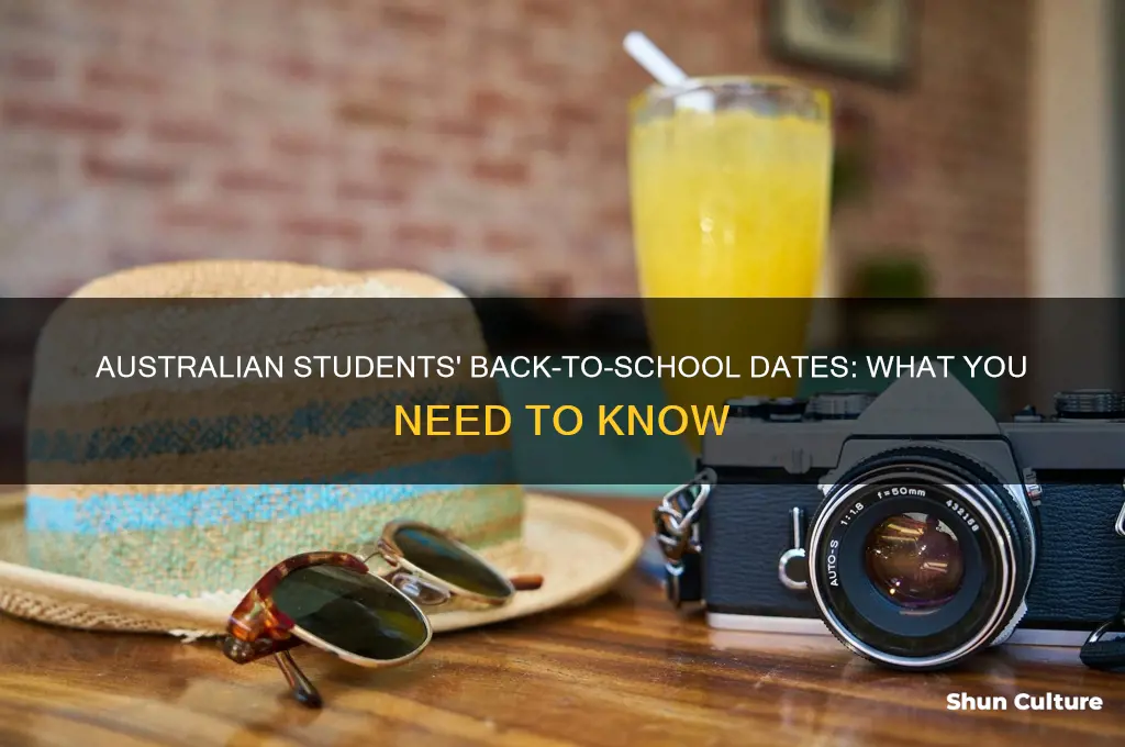 when do australian students go back to school