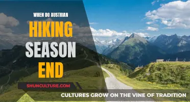 Hiking in Austria: When Does the Season End?