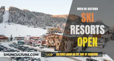 Ski Season Start: Austrian Resorts' Opening Dates