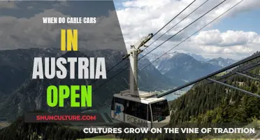 Austria's Cable Cars: Operating Seasons and Opening Times