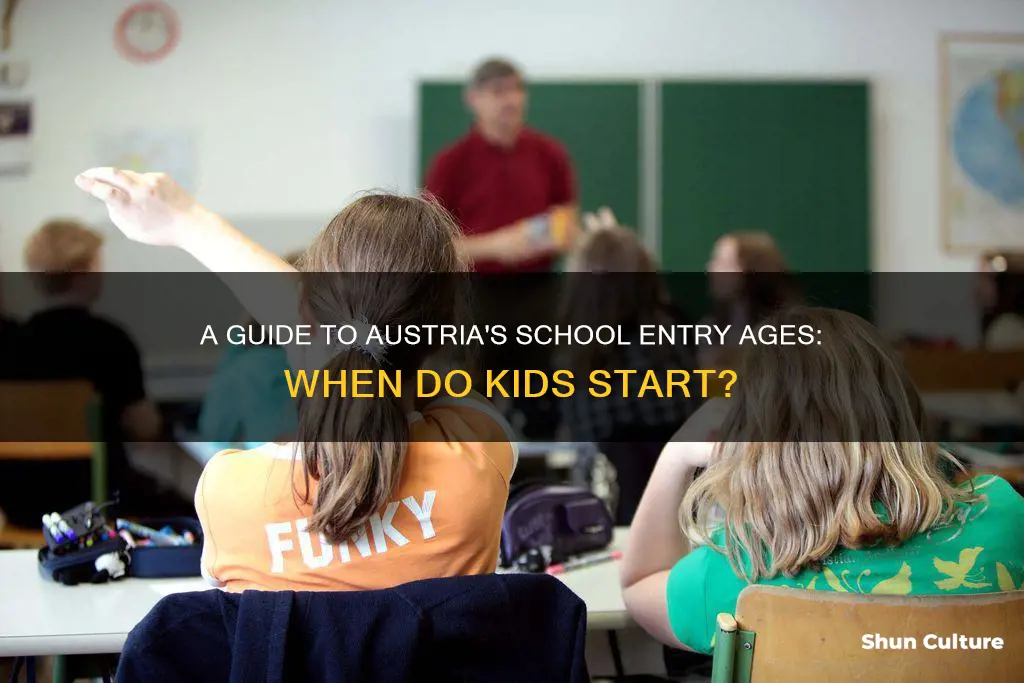 when do children start school in austria