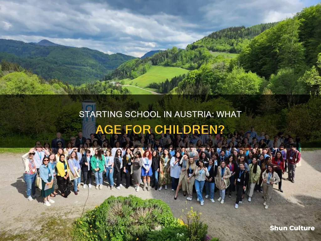 when do children start school in austria