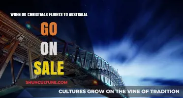 When to Book Christmas Flights to Australia for Best Deals