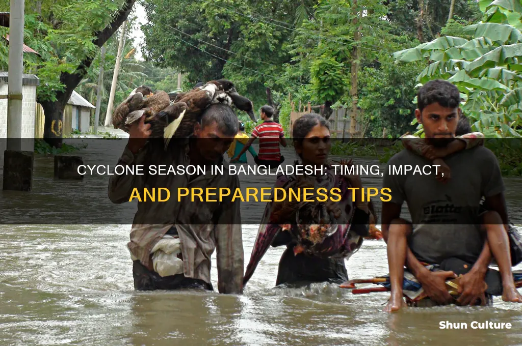 when do cyclones occur in bangladesh