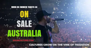 Eminem Australia Tour: Ticket Sale Dates and How to Buy
