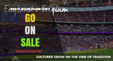 England vs Belgium Tickets: Release Date and Purchase Guide