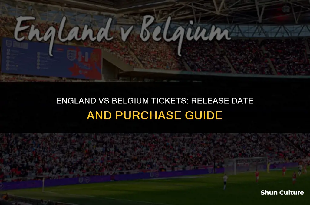 when do england belgium tickets go on sale
