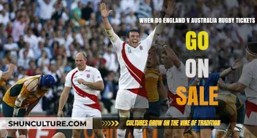 England vs Australia Rugby Tickets: Sale Dates and How to Buy