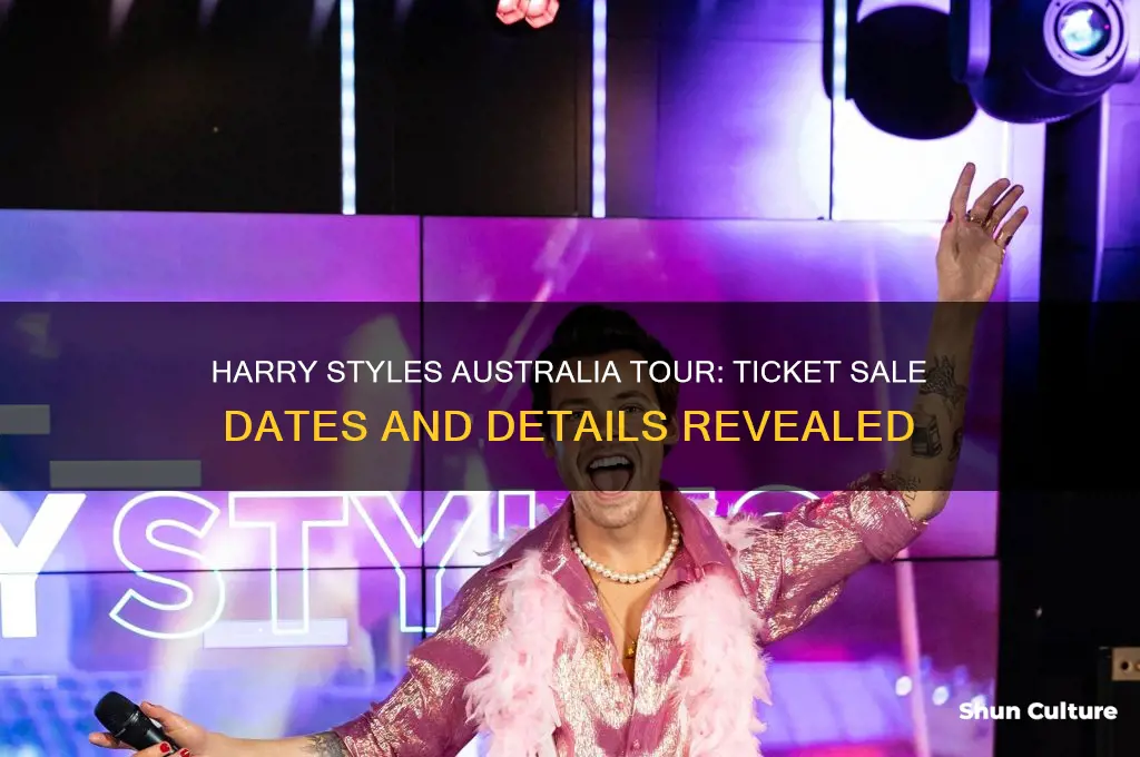 when do harry styles tickets go on sale australia
