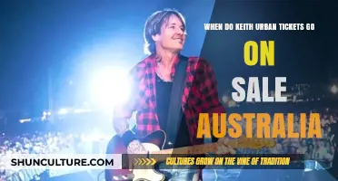 Keith Urban Australia Tour: Ticket Sale Dates Announced Soon
