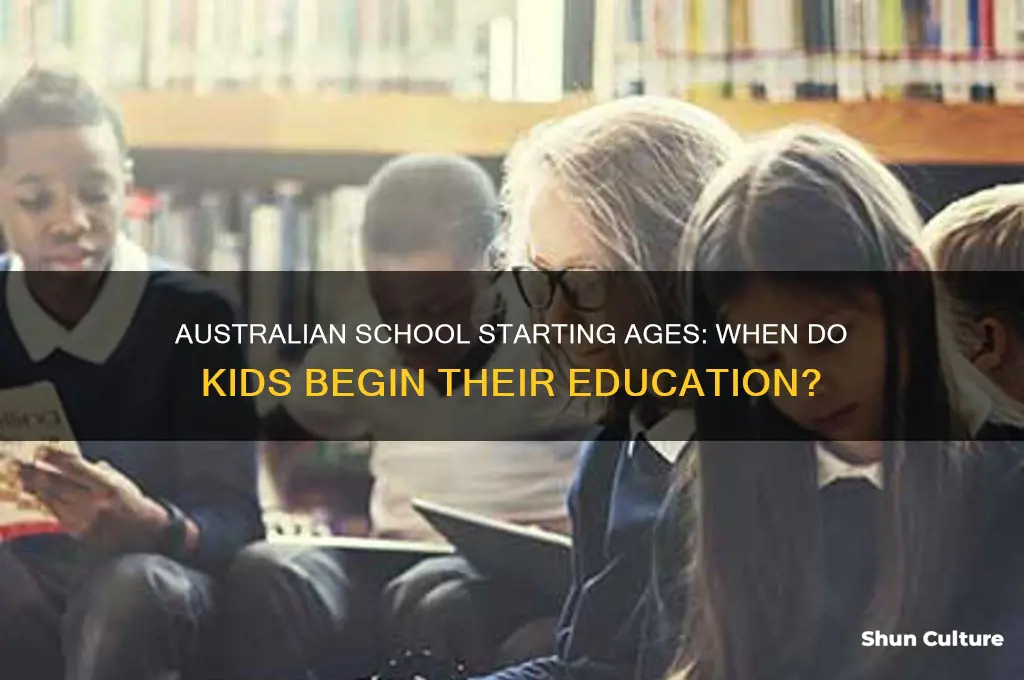 when do kids go to school in australia