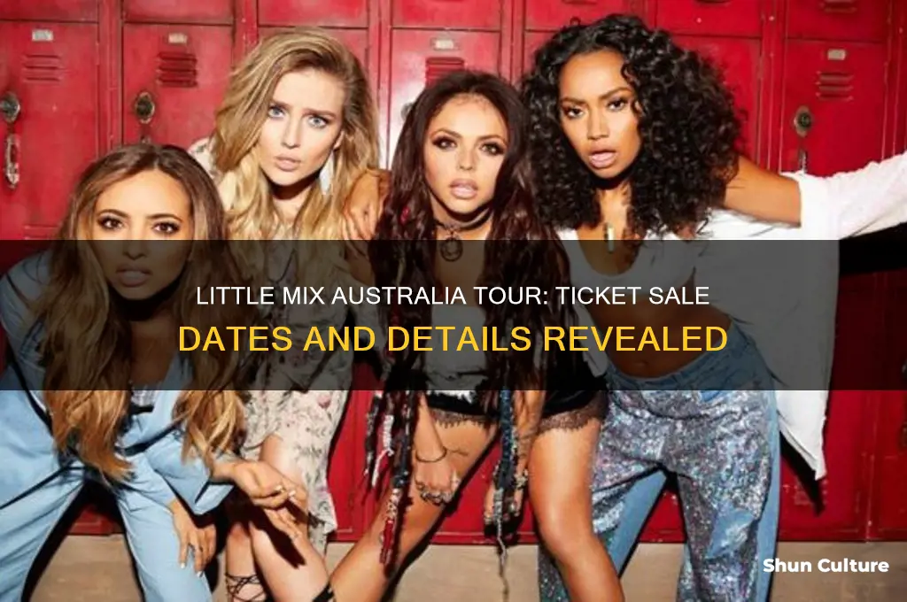 when do little mix tickets go on sale australia