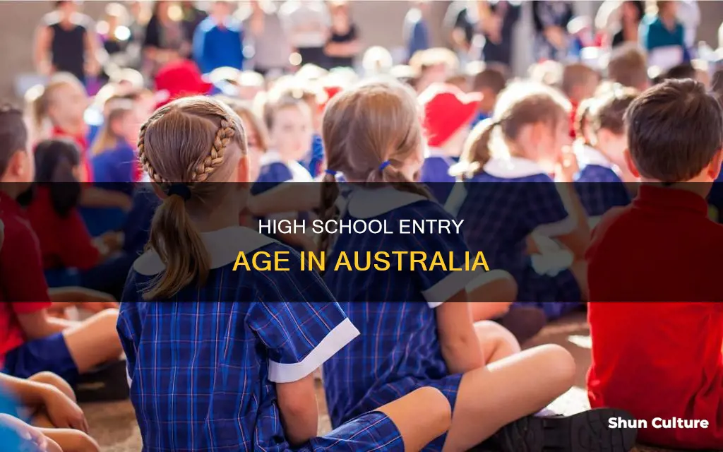 when do people in australia go to high school