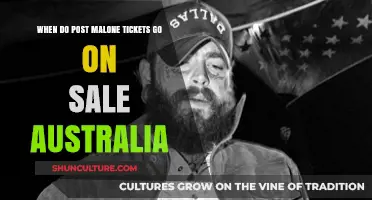 Post Malone Australia Tour: Ticket Sale Dates and Details Revealed