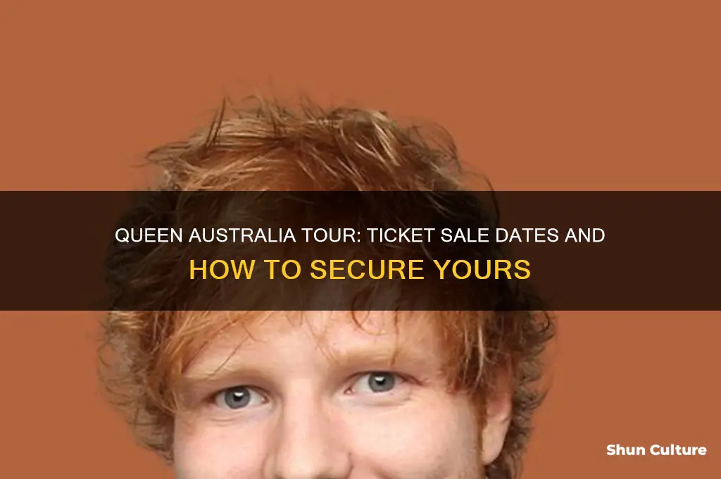 when do queen tickets go on sale australia