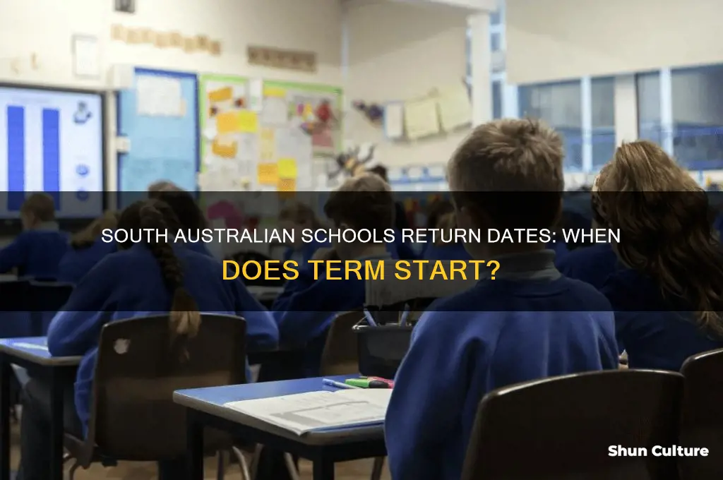 when do south australian schools go back