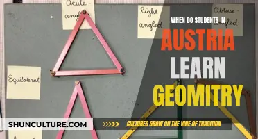 A Journey Through Austrian Schools: When Geometry Begins